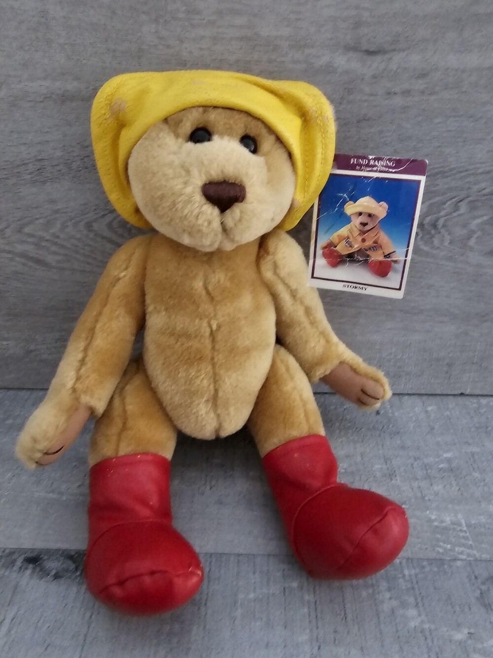 Fine Toy House of Lloyd 11” Teddy Bear Stormy Rain Plush Stuffed Animal